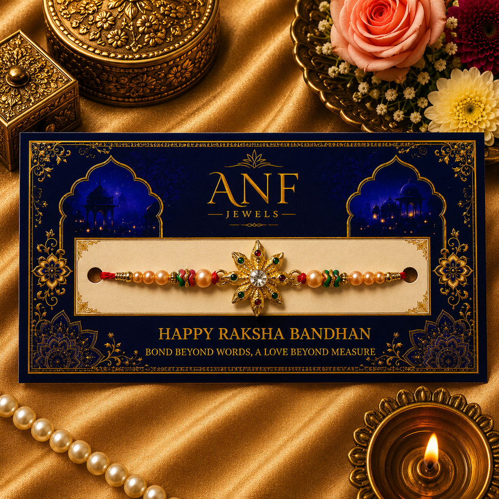 ☀️ Celestial Sunburst Rakhi