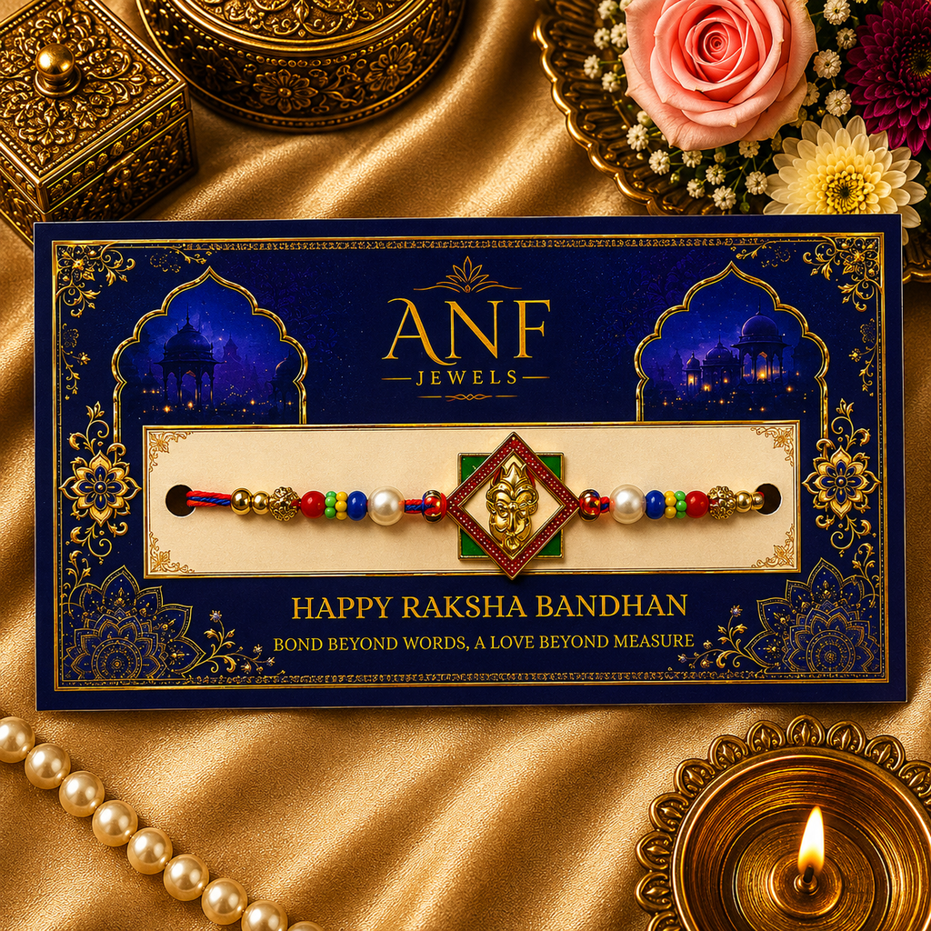Divine Om Trishul Rakhi