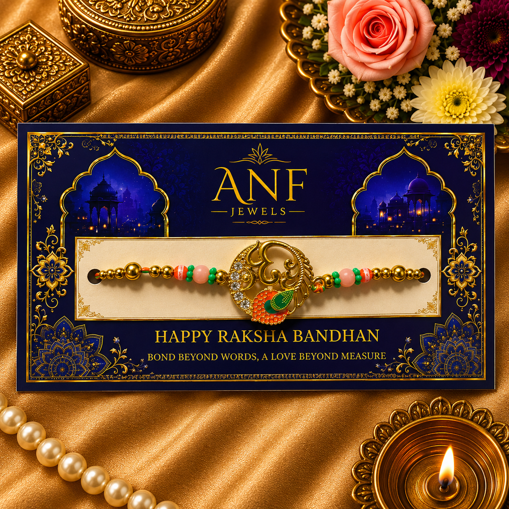 Peacock Heritage Rakhi