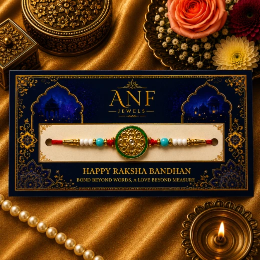 Emerald Heritage Rakhi